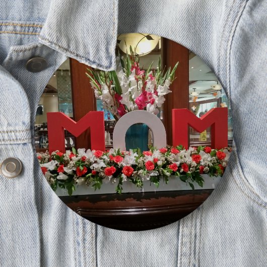 "Mama, ich Liebe du" - ein herzliches Dankeschön a Button (Beispiel)
