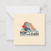 Mama, ich Liebe, du ladest Mitteilungskarte (Vorderseite)