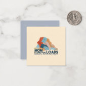 Mama, ich Liebe, du ladest Mitteilungskarte (Vorderseite/Rückseite Beispiel)