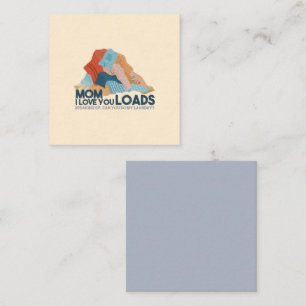 Mama, ich Liebe, du ladest Mitteilungskarte