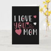 Mama - Ich Liebe Sie Mama Karte (Gelbe Blume)