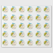 Mama ich Liebe Sie mögen die Sonnenblumen Lieben d Geschenkpapier (Flach)