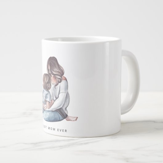 Mama & ich - Tasse der Mutter (Vorderseite Rechts)