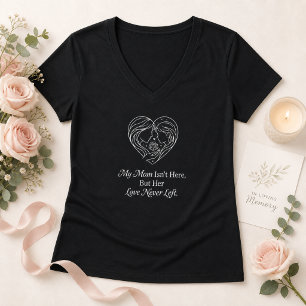 Mama im Himmel Mutter-Tochter-Rose Muttertag  T-Shirt