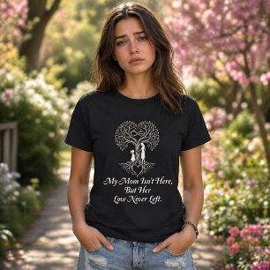 Mama im Himmel Muttertags-Gedenkfamilienbaum T-Shirt