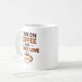 Mama im Kraftstoffmodus Kaffeetasse (Vorderseite Links)