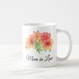 Mama im Recht Floral Bouquet personalisierte Mug Kaffeetasse