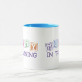 Mama im Training Tasse (Zentrum)