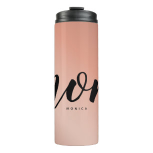 Mama Imitate Rose Gold Minimalistische Thermosbecher