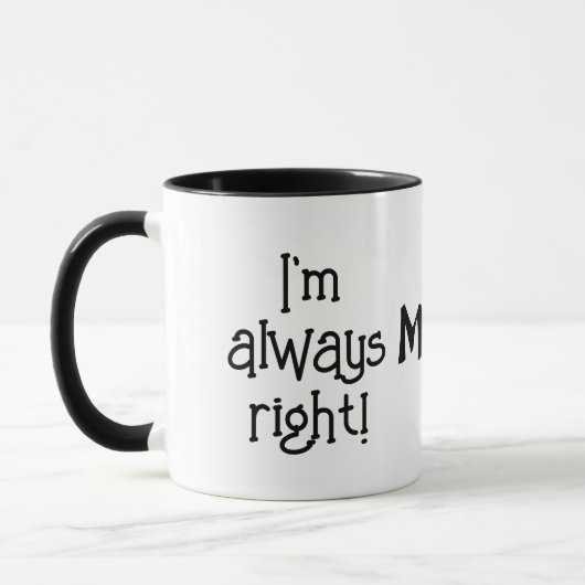 MAMA IMMER RECHT TASSE (Links)