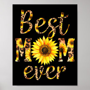 Mama immer Sonnenblume Poster