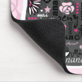 MAMA IN DEN VERSCHIEDENEN SPRACHEN MOUSEPAD (Ecke)