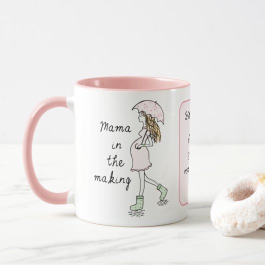 Mama in der benutzerdefinierten Tasse (Mit Donut)