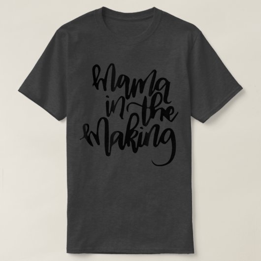 Mama in der Geburt Geschenke T - Shirt (Design vorne)