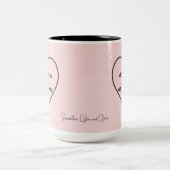 "Mama in einer Million" Tasse des Herzens | Mutter (Mittel)