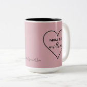 "Mama in einer Million" Tasse des Herzens | Mutter (VorderseiteRechts)