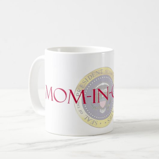 Mama-in-Leiter Kaffeetasse (Vorderseite Links)