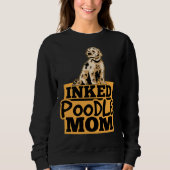 Mama "Inacktes Poodle" Sweatshirt (Vorderseite)
