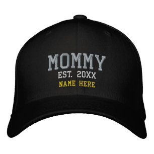 Mama individuelles Geschenk bestickte Baseballkapp Baseballkappe