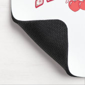 Mama ist 2025 Mothers Day Coquette Schleife Mousepad (Ecke)