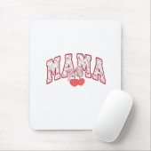 Mama ist 2025 Mothers Day Coquette Schleife Mousepad (Mit Mouse)