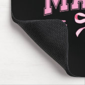 Mama ist 2026 kokette Schleife werdende Mutter neu Mousepad (Ecke)