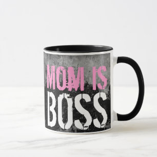 Mama ist der Boss Tasse