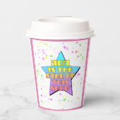 MAMA ist der Star dieser Show Pappbecher (Rückseite)