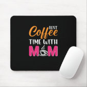 Mama ist die beste Kaffeezeit mit Mama Mousepad (Mit Mouse)