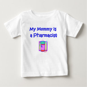 Mama ist ein Apotheker-Baby-T - Shirt