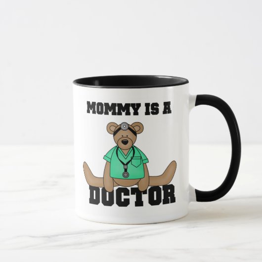 Mama ist ein Doktor Mug Tasse (Rechts)