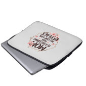 Mama ist ein Segen, den niemand ersetzen kann, Mut Laptopschutzhülle (Vorne Knopf)