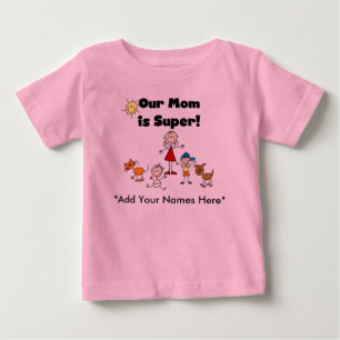 Mama ist ein Super individuell anpassbares T-Shirt