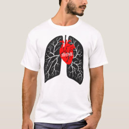 Mama ist im Herzen - Muttertag herzliches Geschenk T-Shirt