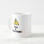 Mama ist immer rechte Tasse (Vorderseite Links)