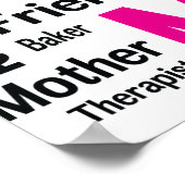 Mama ist Liebe - Multitasking-Do-it-All-Mama-Poste Poster (Ecke)