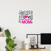 Mama ist Liebe - Multitasking-Do-it-All-Mama-Poste Poster (Heimbüro)