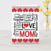 Mama ist Liebe - Muttertag für multitalentierte Ma Karte (Gelbe Blume)