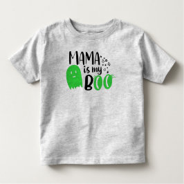 Mama ist mein Boo Halloween-Kleinkind-T - Shirt