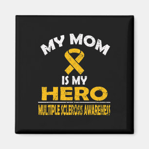 Mama ist mein Held Multiple Sklerose Awareness T S Magnet