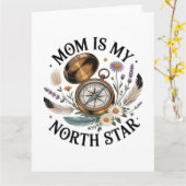 Mama ist mein Leitstern Karte (Gelbe Blume)