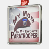 Mama ist mein Lieblingsparatrooper Ornament Aus Metall (Links)