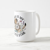 Mama ist mein Nordstern Kaffeetasse (VorderseiteRechts)