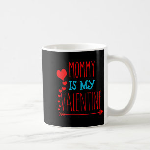 Mama ist mein Valentinsgruß _ Erwachsene und Kinde Kaffeetasse
