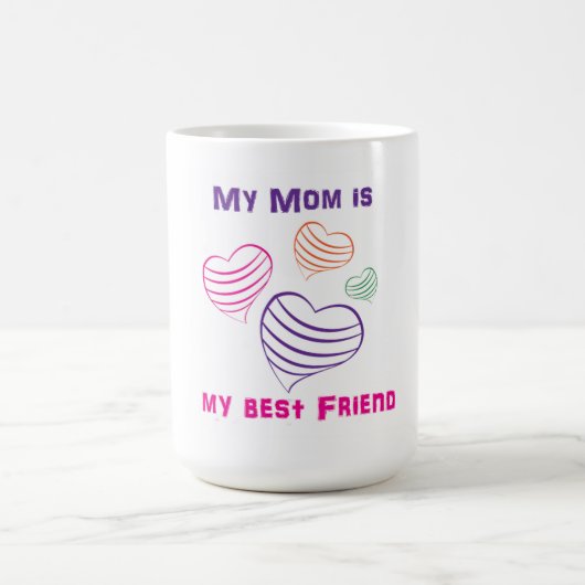 Mama ist meine bester Freund-Tasse Kaffeetasse (Mittel)