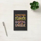 Mama ist Mutter wie Blume Post-it Klebezettel (Büro)
