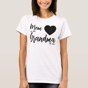 Mama ist Oma ist individuelles T-Shirt, Oma T-Shir T-Shirt