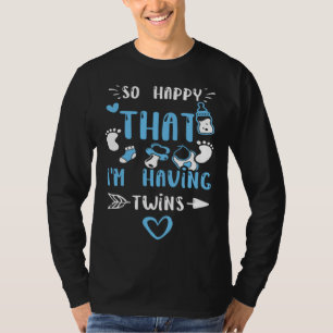 Mama ist so glücklich, dass ich Zwillinge bekomme T-Shirt