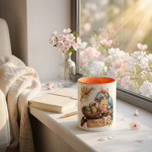 Mama ist zu Hause Süßer Vogel Kaffeebecher für Mam