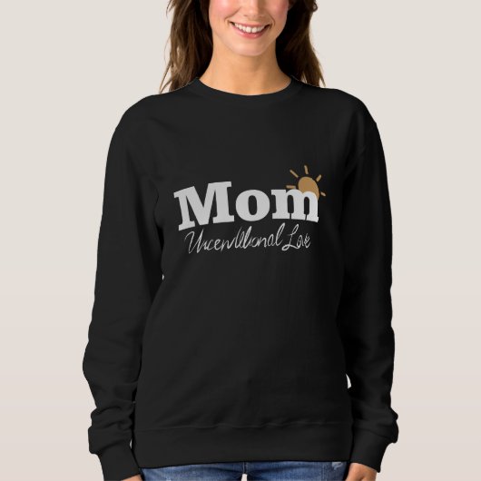 Mama ist zu Hause Sweatshirt (Vorderseite)